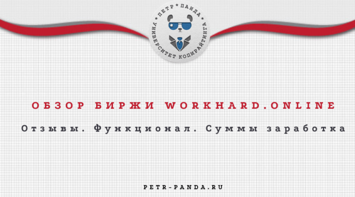 Обзор биржи WorkHard.online. Отзывы о заработках и фнкционале