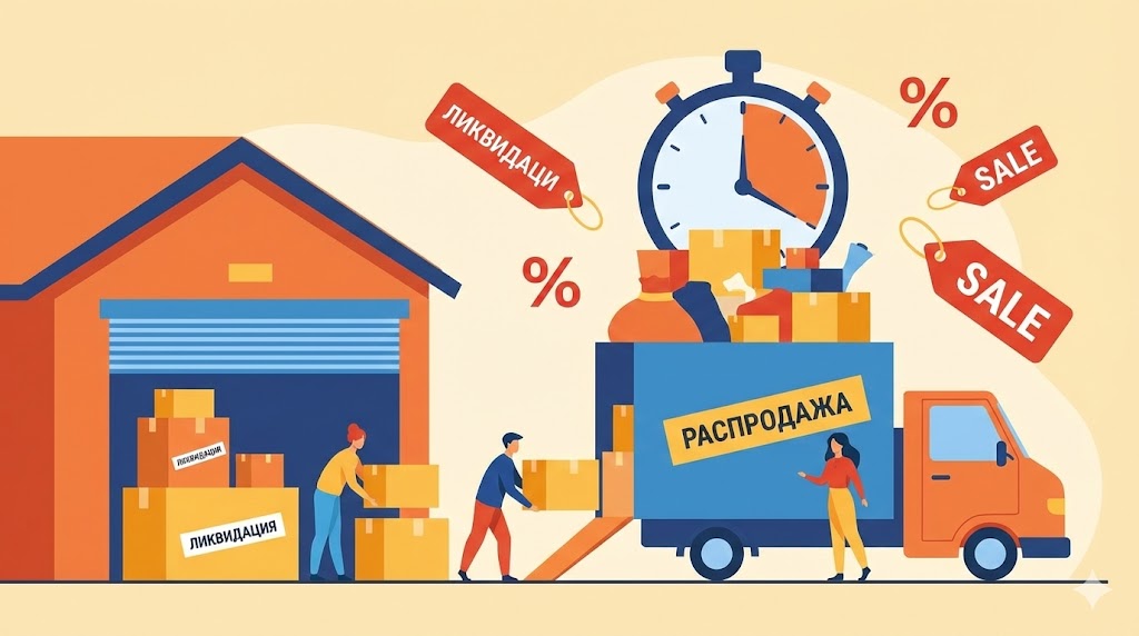 Акции для ликвидации товаров